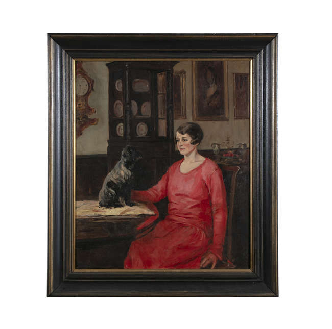 EVA HENRIETTA HAMILTON (1876-1960)
Portrait of a ..., Fine Irish Art at Adams Auctioneers