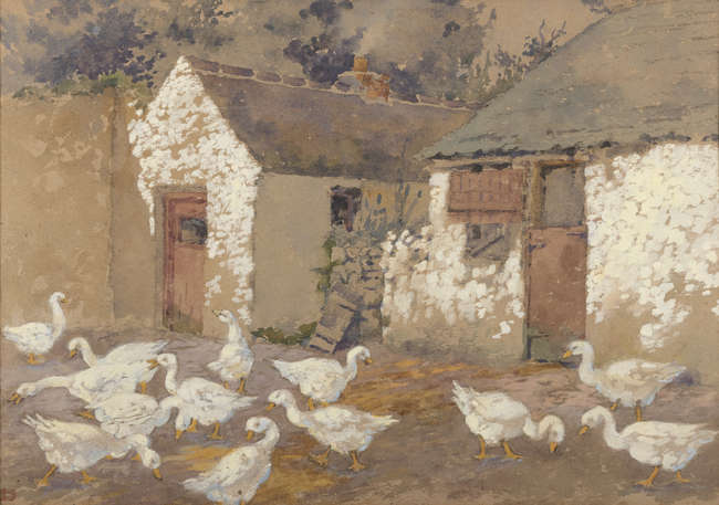 Lilian Lucy Davidson ARHA (1879 - 1954)
Geese in ..., Fine Irish Art at Adams Auctioneers