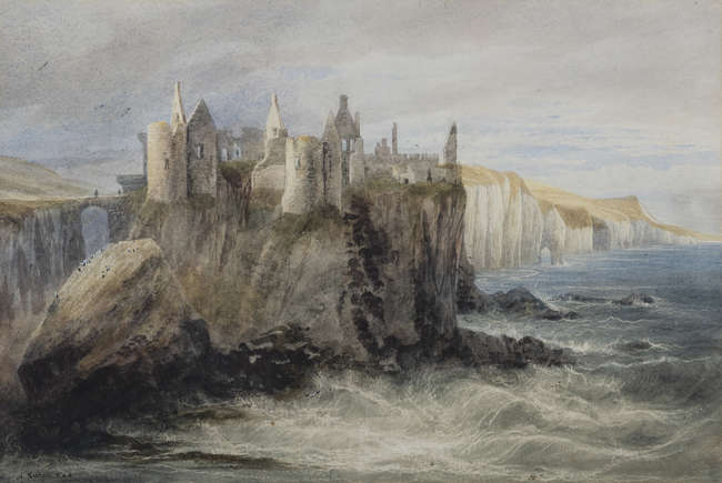 Andrew Nicholl RHA (1804-1886)
Dunluce Castle, Fine Irish Art at Adams Auctioneers
