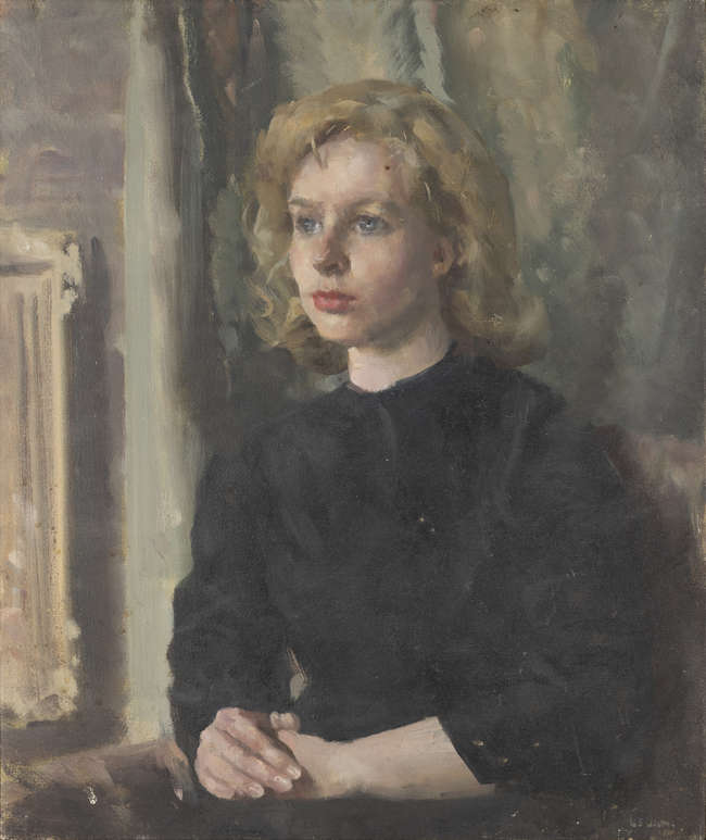 James le Jeune RHA (1910-1983) 
Portrait of a you..., Fine Irish Art at Adams Auctioneers
