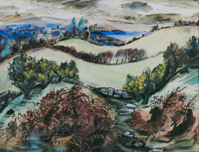 Norah McGuinness HRHA (1901-1980)
Country Landsca..., Fine Irish Art at Adams Auctioneers