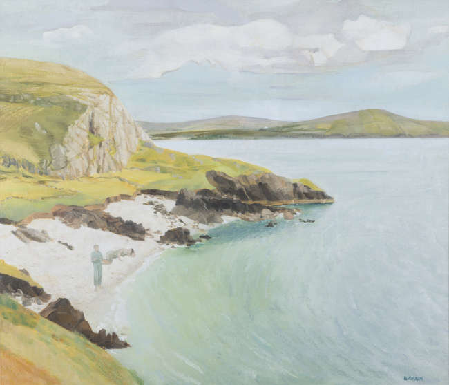 Barbara Warren RHA (b.1925)
Ballinakill Bay
Oil ..., Fine Irish Art at Adams Auctioneers