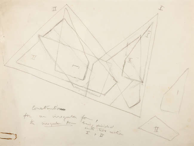 Mainie Jellett (1897 - 1944) 
Triangular Study wi..., Fine Irish Art at Adams Auctioneers