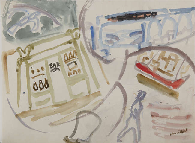 Nano Reid (1900-1981)
Figure Outside a Bar
Water..., Fine Irish Art at Adams Auctioneers