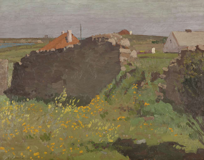 Patrick Leonard HRHA (1918-2005) 
Broken Wall, Ru..., Fine Irish Art at Adams Auctioneers