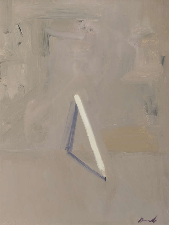 Charles Brady HRHA (1926-1997)
A Pencil
Oil on c..., Fine Irish Art at Adams Auctioneers