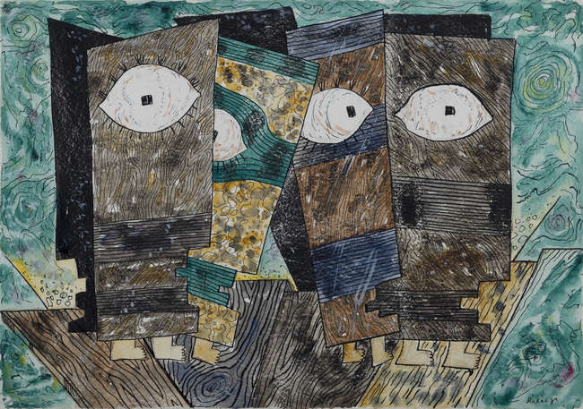 Basil Ivan Rákóczi (1908-1979)
Faces I (Study f..., Fine Irish Art at Adams Auctioneers
