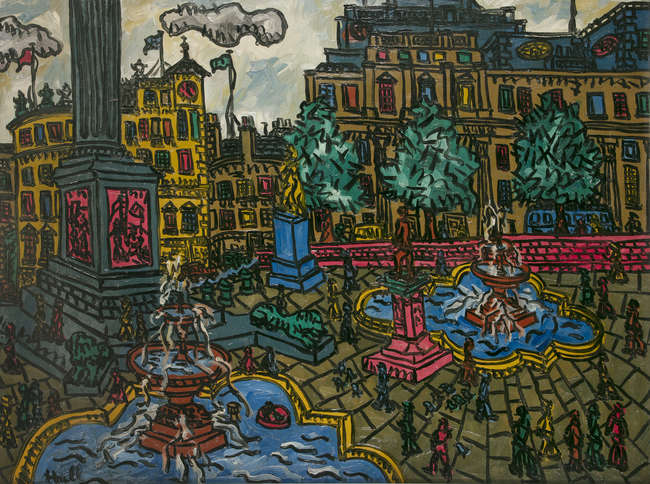 Kenneth Hall (1913-1946)
Trafalgar Square (1937)..., Fine Irish Art at Adams Auctioneers