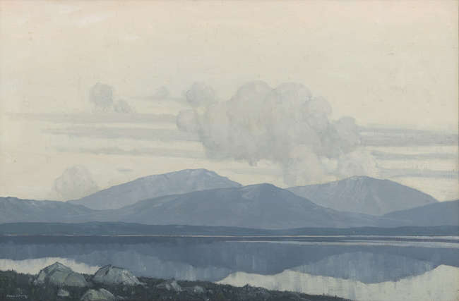 Paul Henry RHA (1877-1958)
Evening, c.1924-5
Oil..., Fine Irish Art at Adams Auctioneers