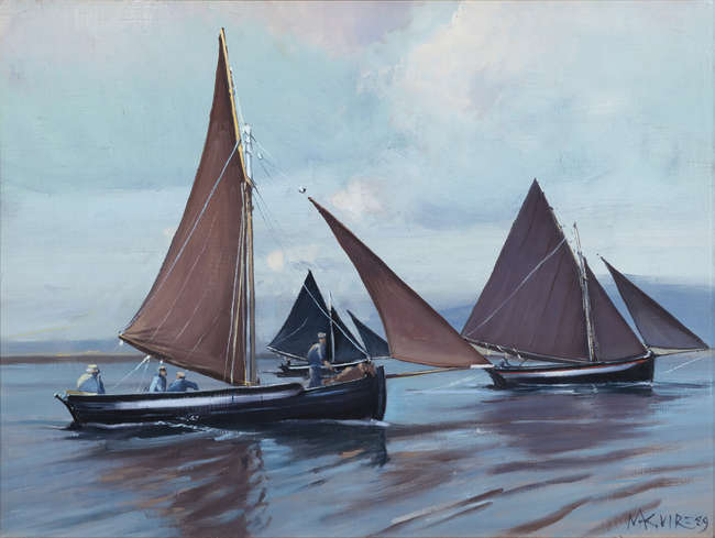 Cecil Maguire RHA RUA (1930 - 2020)
Galway Hooker..., Fine Irish Art at Adams Auctioneers
