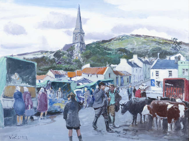 Cecil Maguire RHA RUA (1930 - 2020)
Fair Day, Cli..., Fine Irish Art at Adams Auctioneers