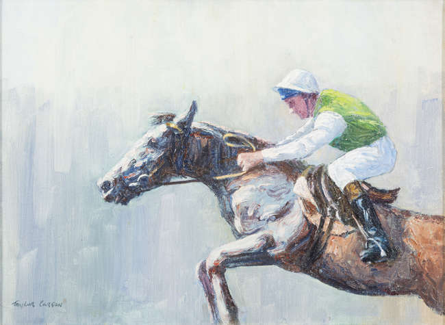 Robert Taylor Carson HRUA (1919 - 2008)
The Last ..., Fine Irish Art at Adams Auctioneers