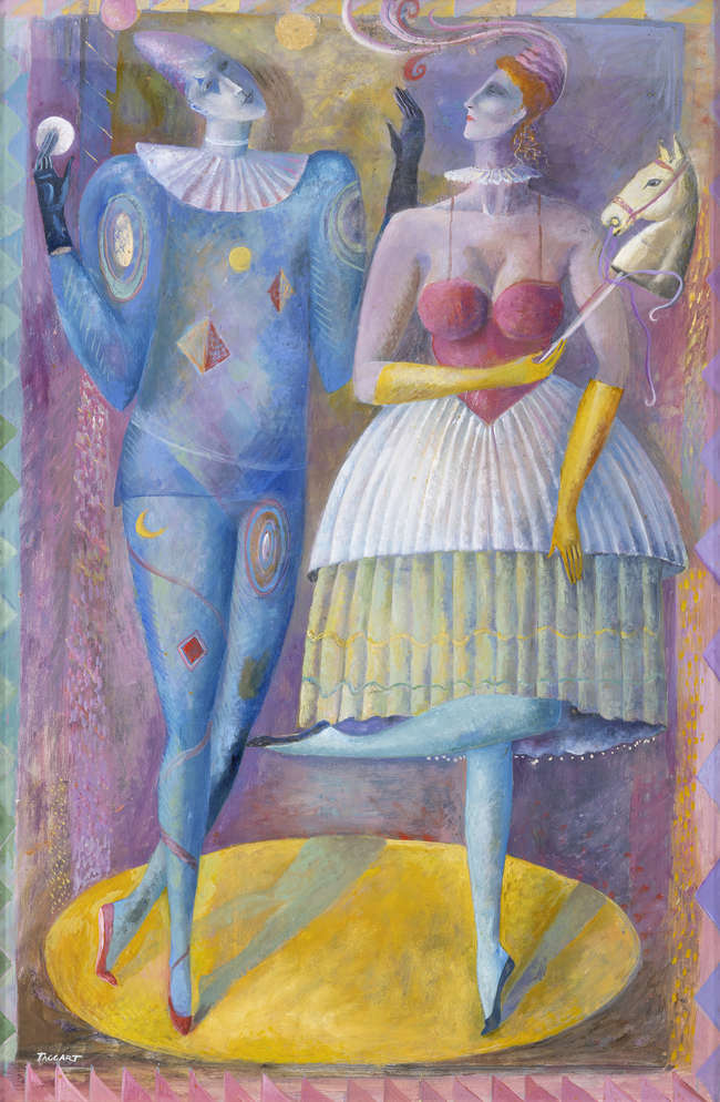 Elizabeth Taggart (b. 1943)
Harlequin and Balleri..., Fine Irish Art at Adams Auctioneers