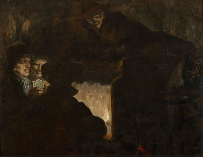 Jack Butler Yeats RHA (1871-1957) 
On the Hazard ..., Fine Irish Art at Adams Auctioneers