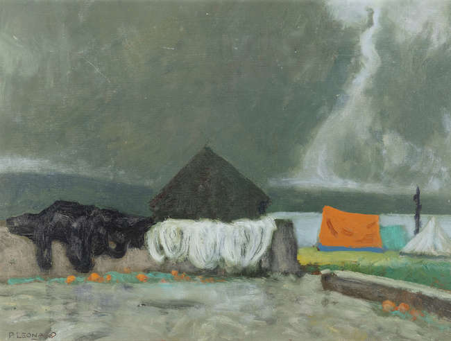 Patrick Leonard HRHA (1918 -2005) 
Rain Storm, Sk..., Fine Irish Art at Adams Auctioneers