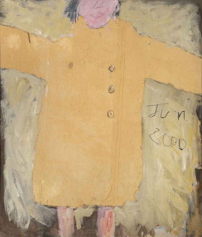 Basil Blackshaw (1932-2016) 
The Coat
Oil and pa..., Fine Irish Art at Adams Auctioneers