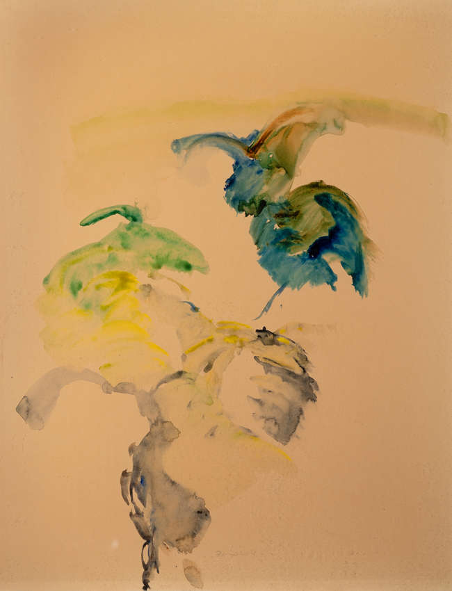 Barrie Cooke HRHA (1931-2014) 
Trees 5 
Watercol..., Fine Irish Art at Adams Auctioneers