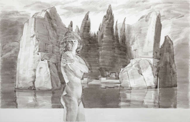 Colin Harrison RHA (b.1939) 
“A” in front of ..., Fine Irish Art at Adams Auctioneers