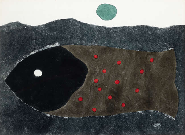 Kenneth Hall (1913-1946)
Fish 
Watercolour, 24 x..., Fine Irish Art at Adams Auctioneers