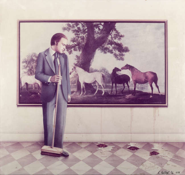 Robert Ballagh (b.1943)
Oh Not Again  
Photo rep..., Fine Irish Art at Adams Auctioneers