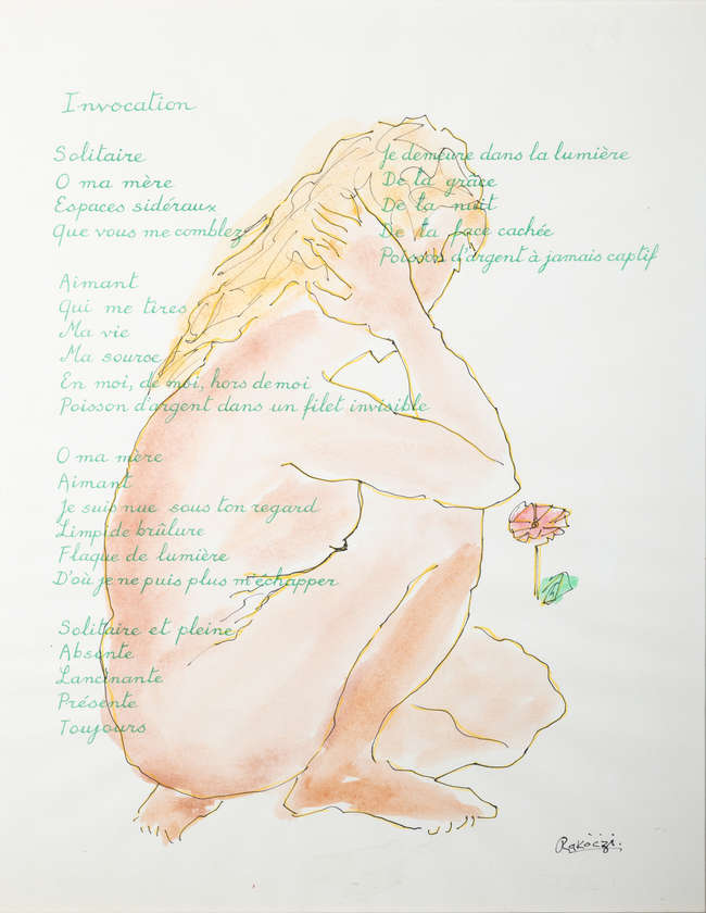 Basil Ivan Rakoczi (1908 - 1979)
Invocation 
Ink..., Fine Irish Art at Adams Auctioneers