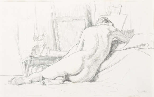 Mainie Jellett (1897-1944) 
Life Drawing Class - ..., Fine Irish Art at Adams Auctioneers