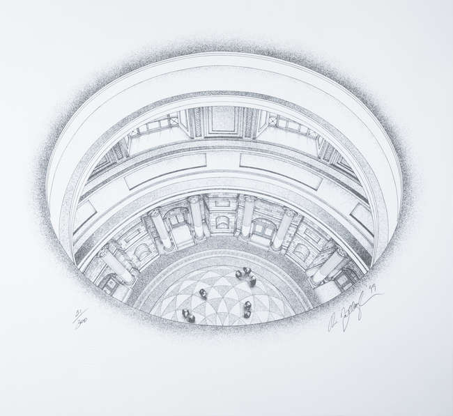 Robert Ballagh (b.1943)
The Round Hall: Four Cour..., Fine Irish Art at Adams Auctioneers