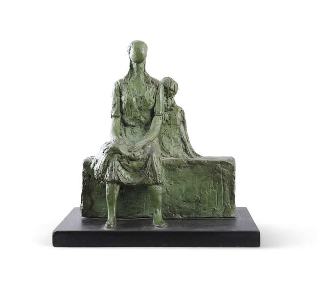 Melanie Le Brocquy HRHA (1919 - 2018) 
At an Art ..., Fine Irish Art at Adams Auctioneers