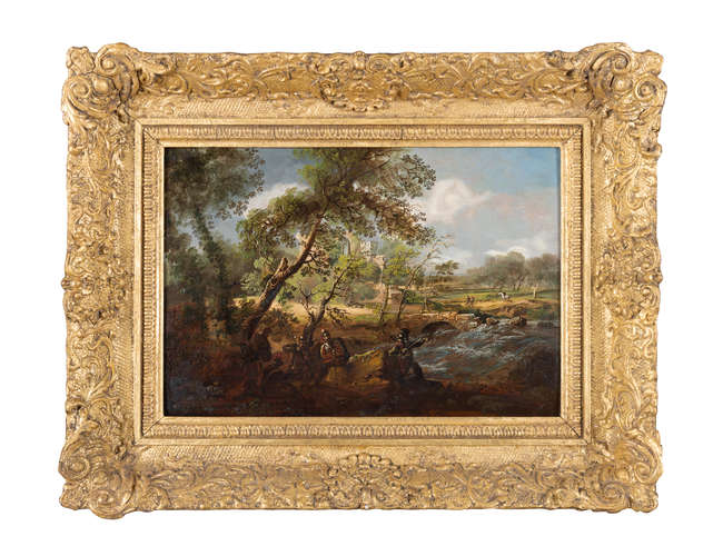 WILLIAM SADLER II (1782-1839) 
A View of Tintern ..., Fine Irish Art at Adams Auctioneers