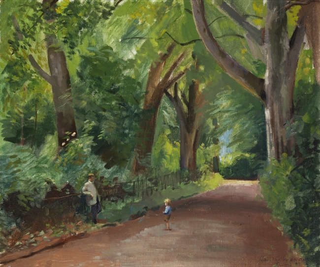 Seán O'Sullivan RHA (1906-1964) 
Man and Boy on ..., Fine Irish Art at Adams Auctioneers