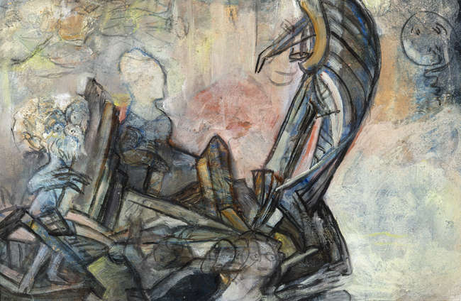 Mary Swanzy HRHA (1881-1978) 
Le Rêve (The Dream..., Fine Irish Art at Adams Auctioneers