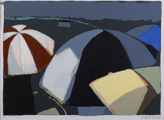John Shinnors (B.1950)
Umbrella 
Lithograph, 32 ..., Fine Irish Art at Adams Auctioneers