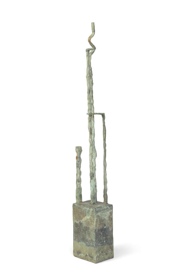 FELIM EGAN (1952-2020) 
Untitled 
Bronze, 11 x 8..., Fine Irish Art at Adams Auctioneers