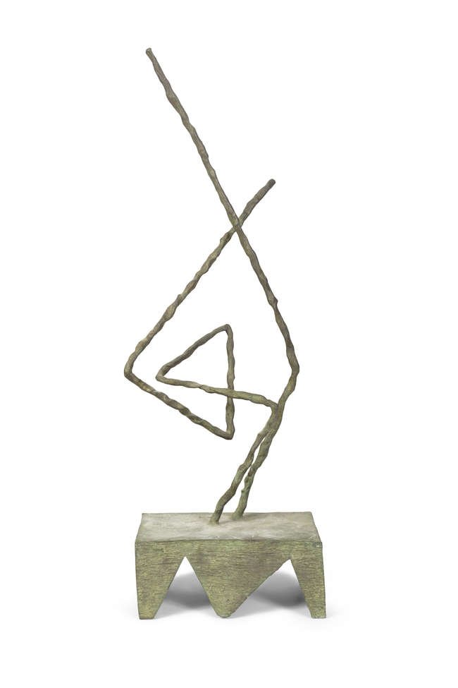 FELIM EGAN (1952-2020) 
Ashtray 
Bronze, 15 x 9...., Fine Irish Art at Adams Auctioneers