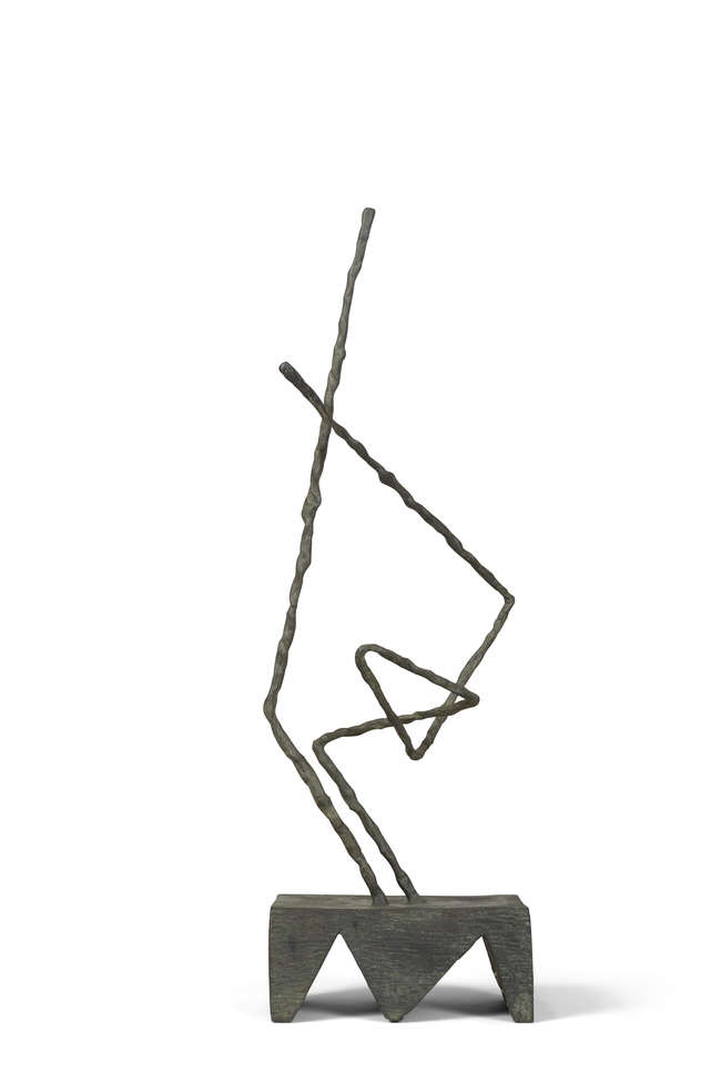 FELIM EGAN (1952-2020) 
Untitled 
Bronze, 15 x 9..., Fine Irish Art at Adams Auctioneers