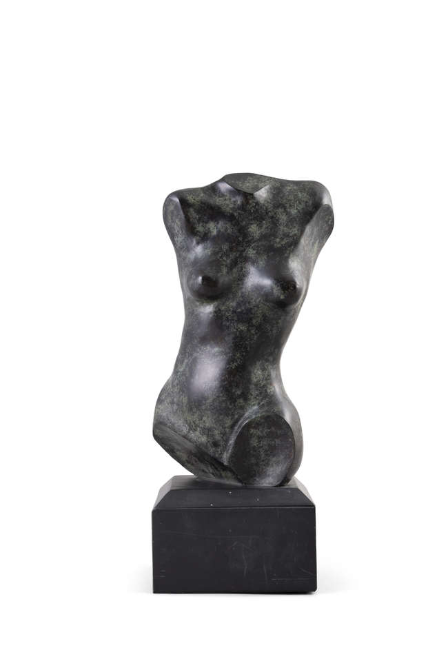 Rowan Gillespie (b.1953)
Torso
Bronze
36cm high..., Fine Irish Art at Adams Auctioneers