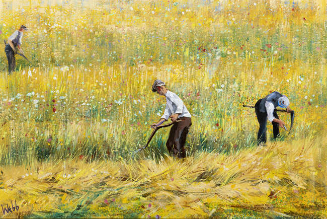 Kenneth Webb FRSA (b.1927)
Working the Fields
Oi..., Fine Irish Art at Adams Auctioneers