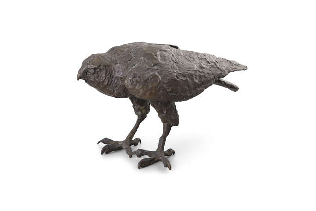Oisin Kelly RHA (1915-1981)
Sparrow Hawk 
Bronze..., Fine Irish Art at Adams Auctioneers