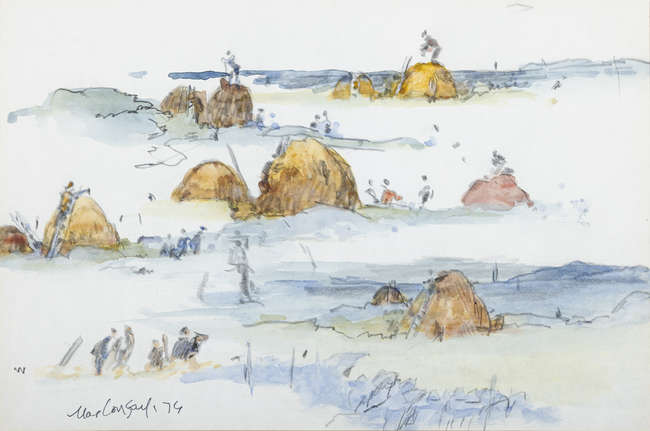 Maurice MacGonigal PRHA (1900-1979) 
Harvest Conn..., Fine Irish Art at Adams Auctioneers