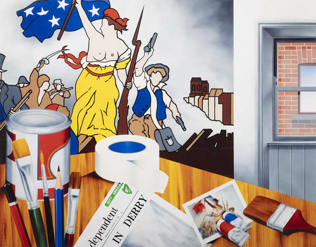 Robert Ballagh (b.1943)
My Studio (1969)
Screenp..., Fine Irish Art at Adams Auctioneers