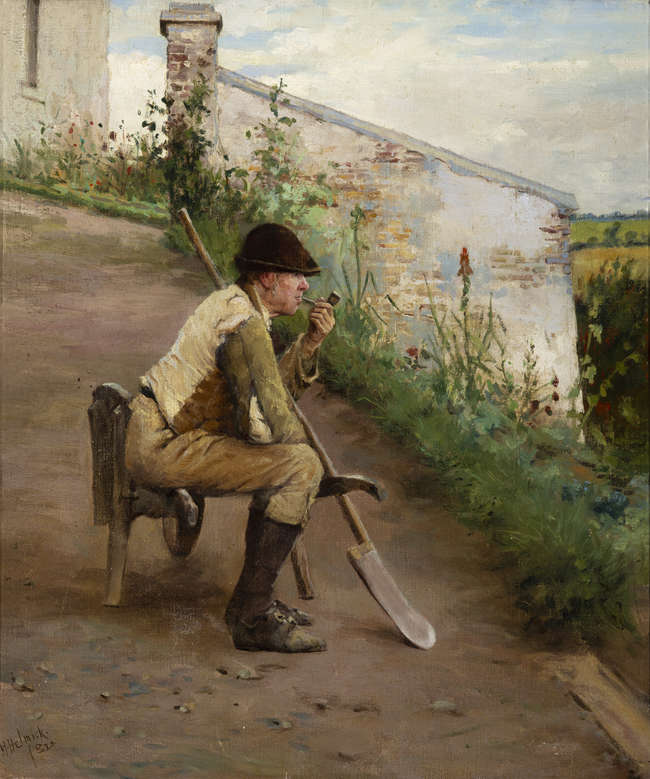 Howard Helmick (1840-1907)
A Gardener with an Iri..., Fine Irish Art at Adams Auctioneers