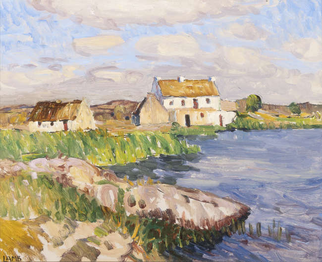 Charles Lamb RHA (1893-1964)
West of Ireland Land..., Fine Irish Art at Adams Auctioneers