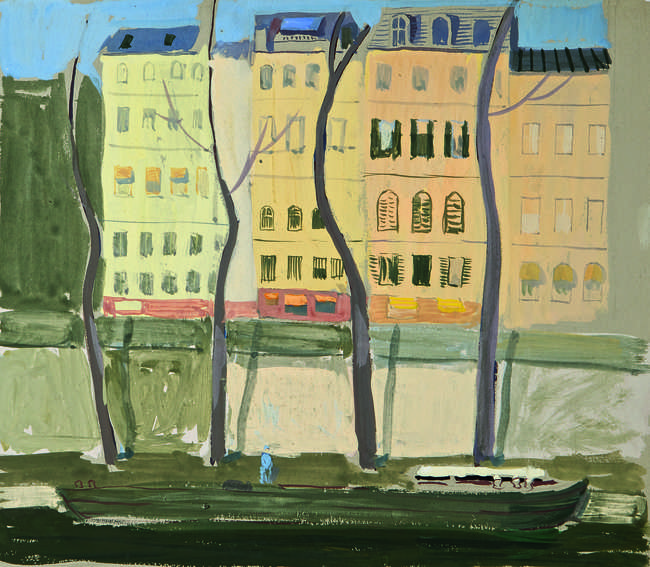 Seán O'Sullivan RHA (1906-1964)
Barge on the Riv..., Fine Irish Art at Adams Auctioneers