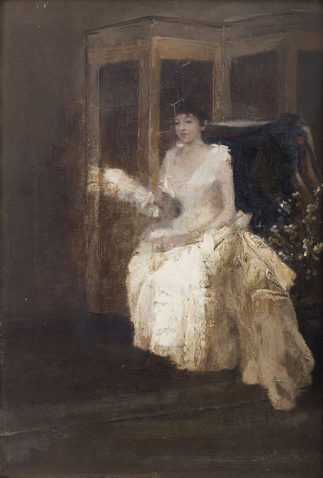 Sir John Lavery RA RSA RHA (1856-1941) 
Portrait ..., Fine Irish Art at Adams Auctioneers