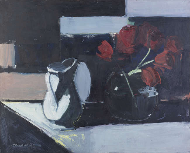 Brian Ballard RUA (b.1943)
Tulips and White Jug
..., Fine Irish Art at Adams Auctioneers