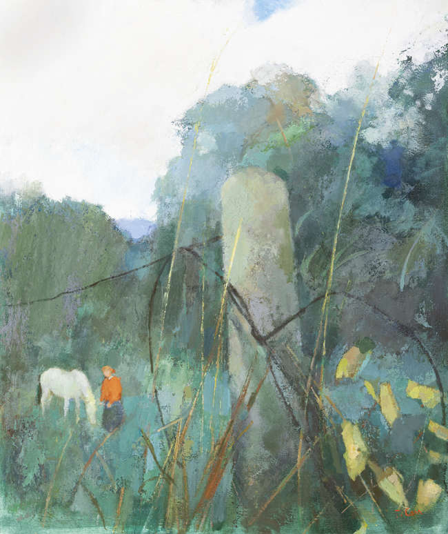 Tom Carr RUA HRHA ARWS (1909-1999)
Woman and Hors..., Fine Irish Art at Adams Auctioneers