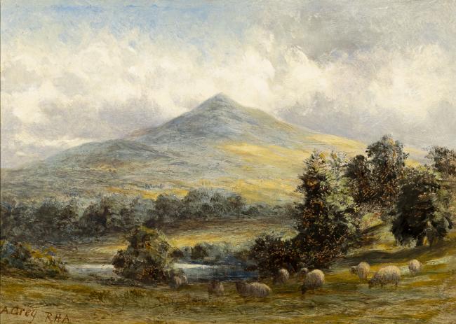 Alfred Grey RHA (1845 - 1926)
The Sugar Loaf Moun..., Fine Irish Art at Adams Auctioneers