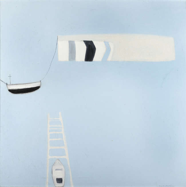 Padraig MacMiadhachain (1929-2017) 
A Moored Boat..., Fine Irish Art at Adams Auctioneers