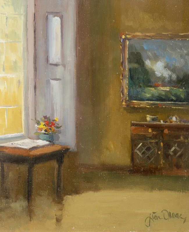 Liam Treacy (1934 - 2004)
The Drawing Room
Oil o..., Fine Irish Art at Adams Auctioneers