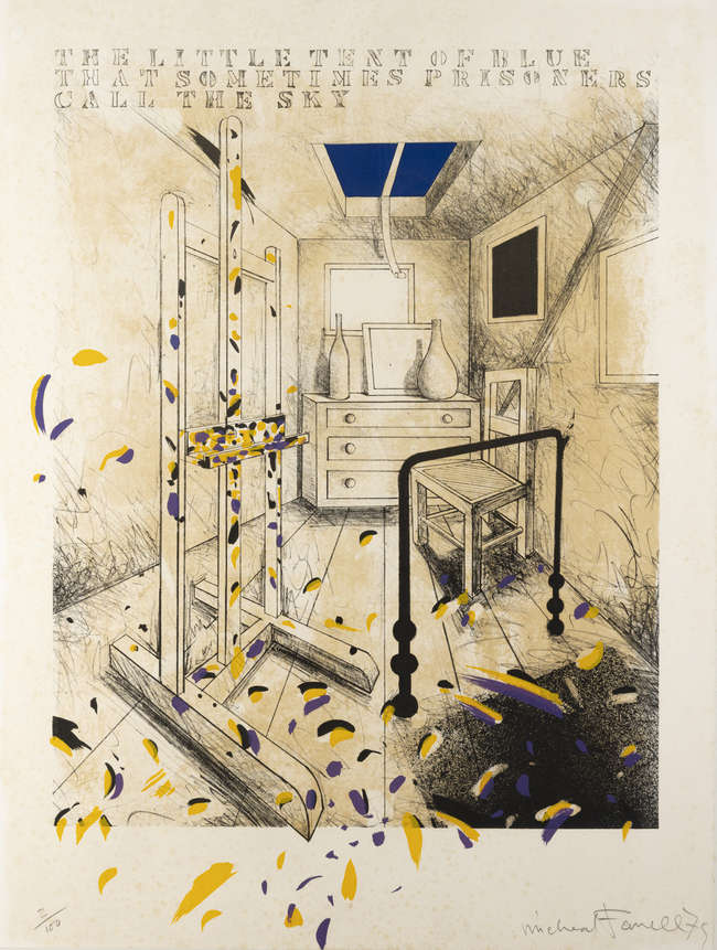 Michael Farrell RHA (1940-2000) 
The Little Tent ..., Fine Irish Art at Adams Auctioneers